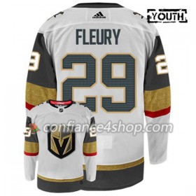 Adidas Maillot de Hockey Vegas Golden Knights MARC-ANDRE FLEURY 29 Blanc Authentic - Enfant